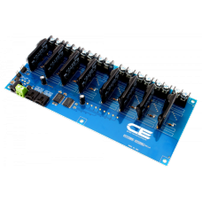 8-Channel Solid State Relay Controller with I2C Interface